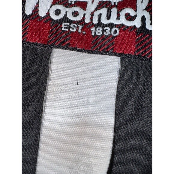 Vintage Woolrich Button Wool Long Sleeve Plaid Shirt Size L Made Usa 70s 80s 90s - Picture 10 of 14
